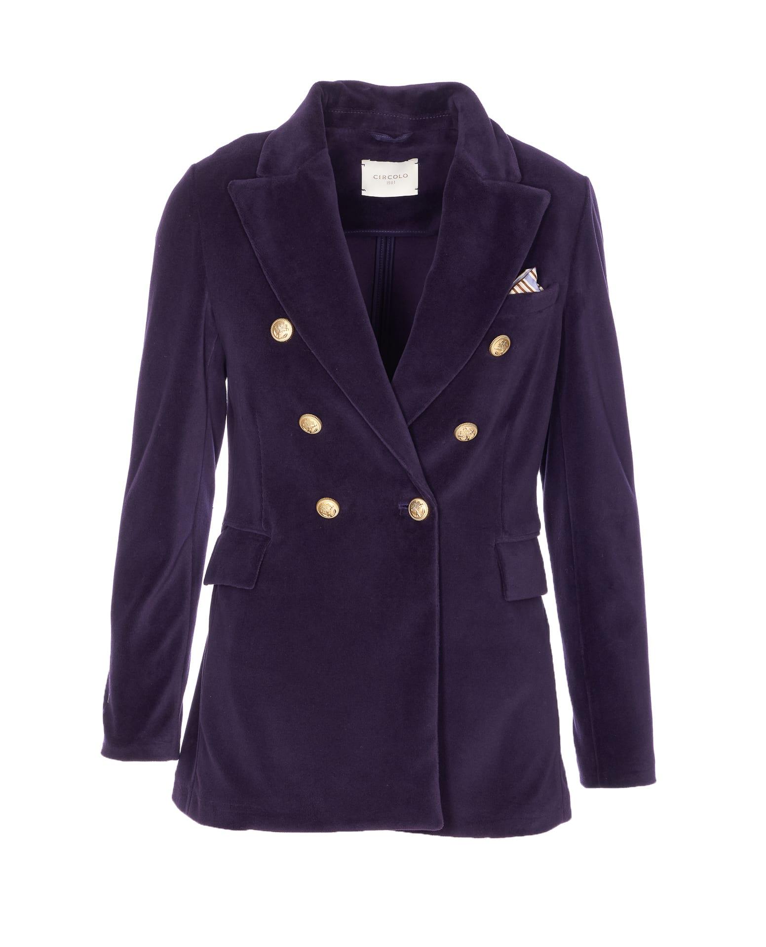 circolo 1901 double breasted jacket