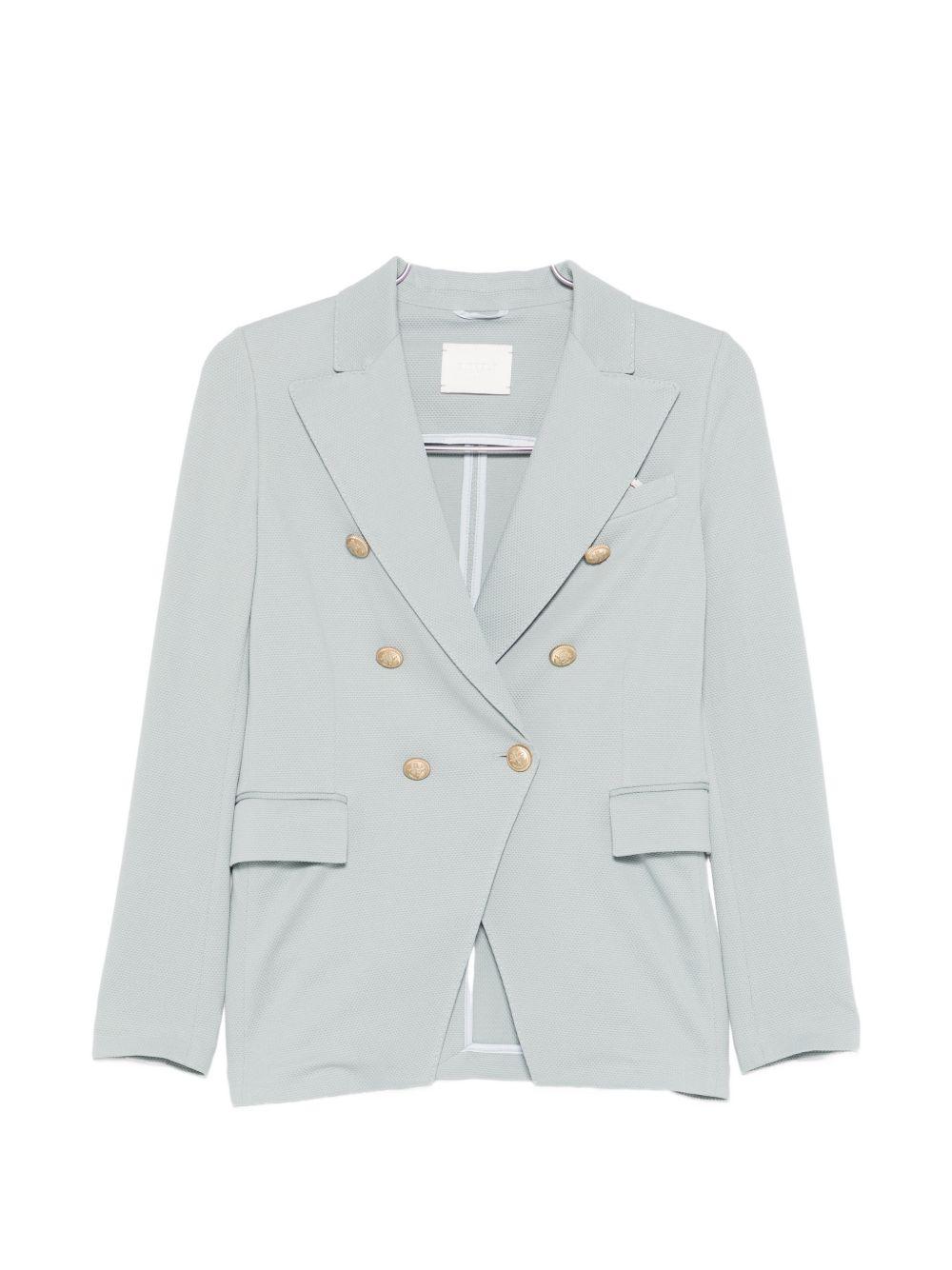 circolo 1901 jackets clear blue cotton - women