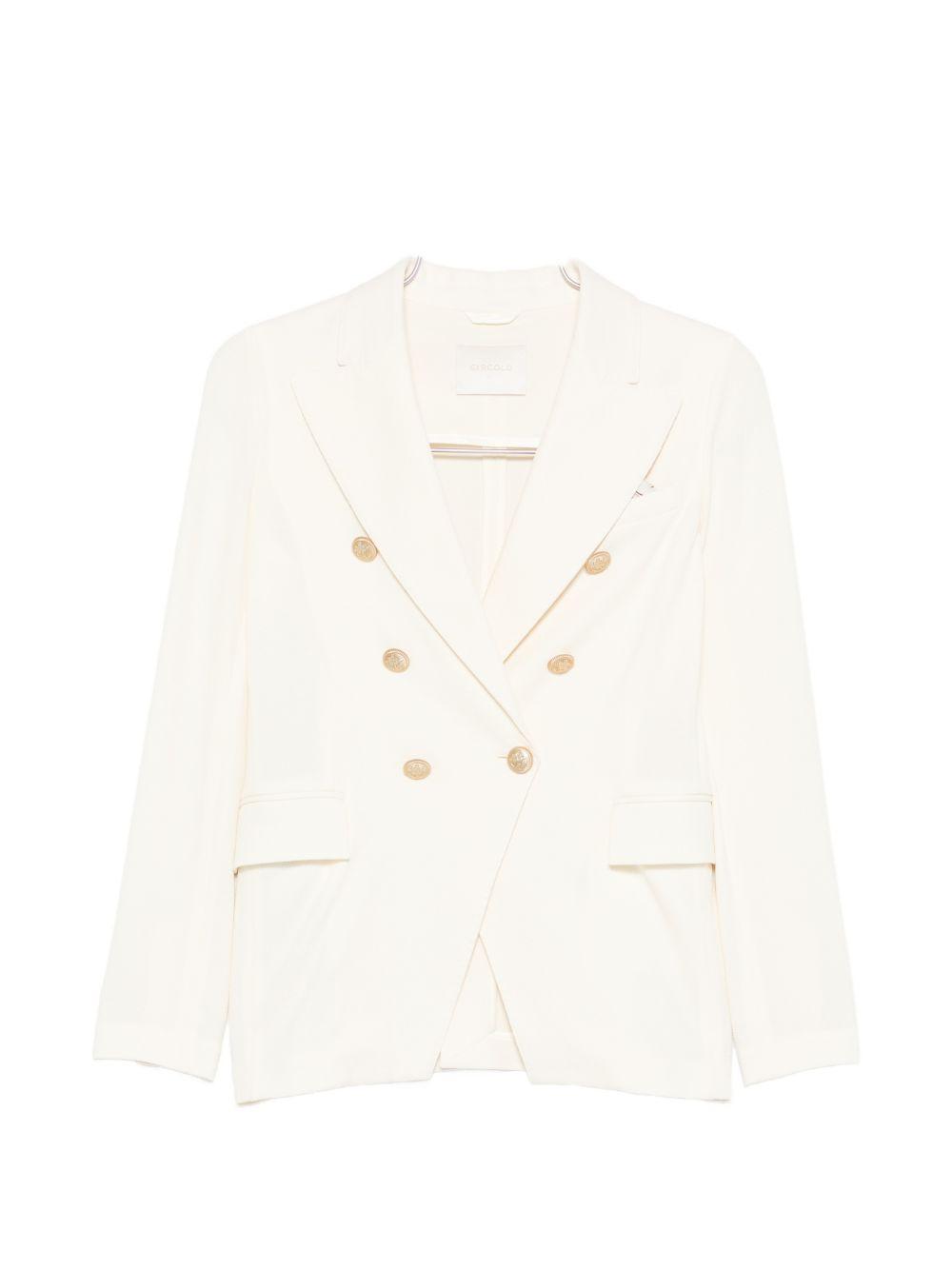 circolo 1901 jackets white cotton - women