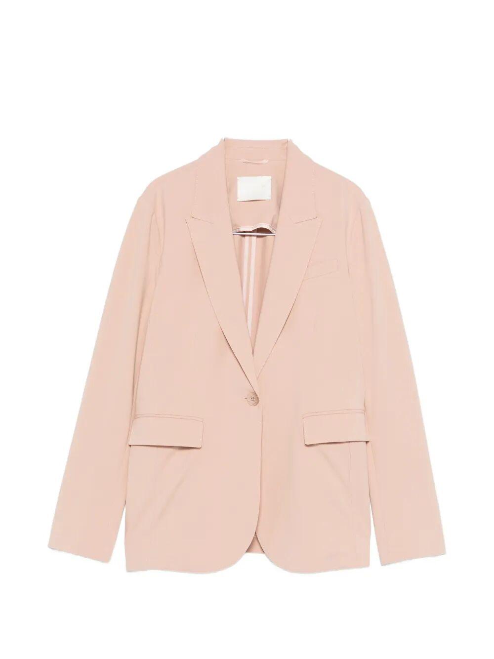 circolo 1901 regular stretch pink & purple co ea jacket - women