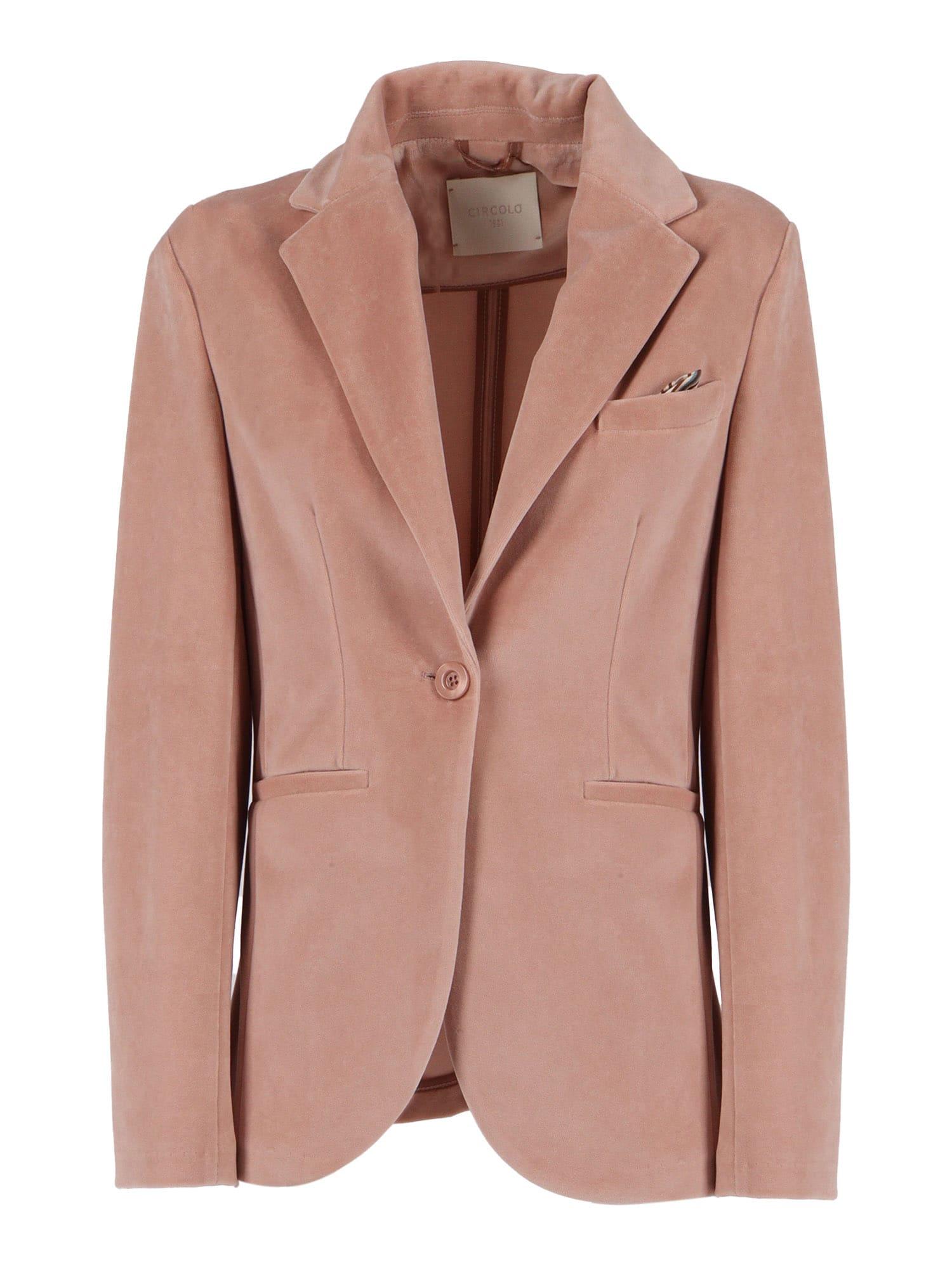 circolo 1901 slim long jacket v.