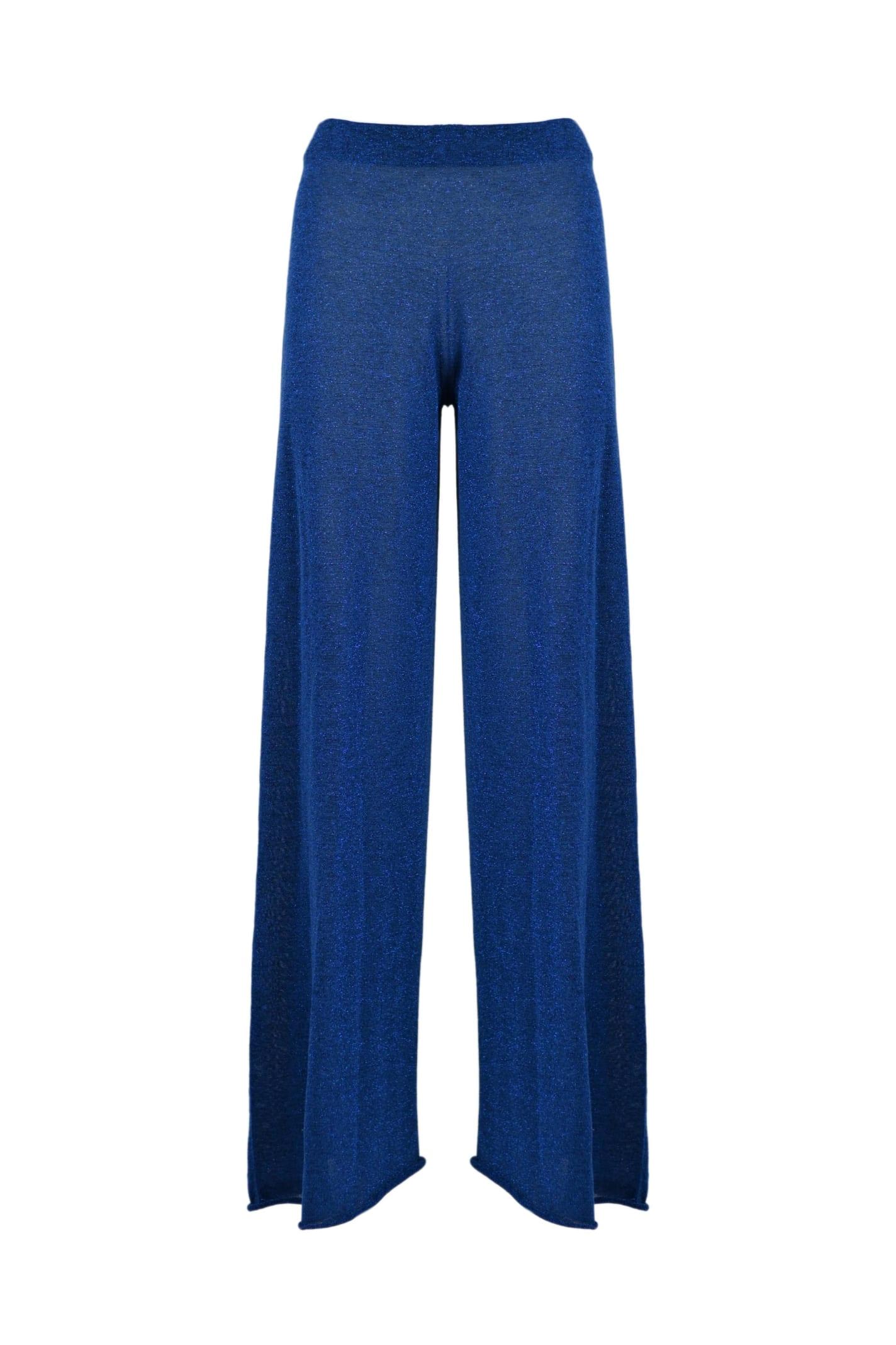 circus hotel lurex trousers