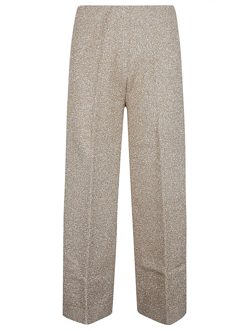 circus hotel viscose wide leg trousers