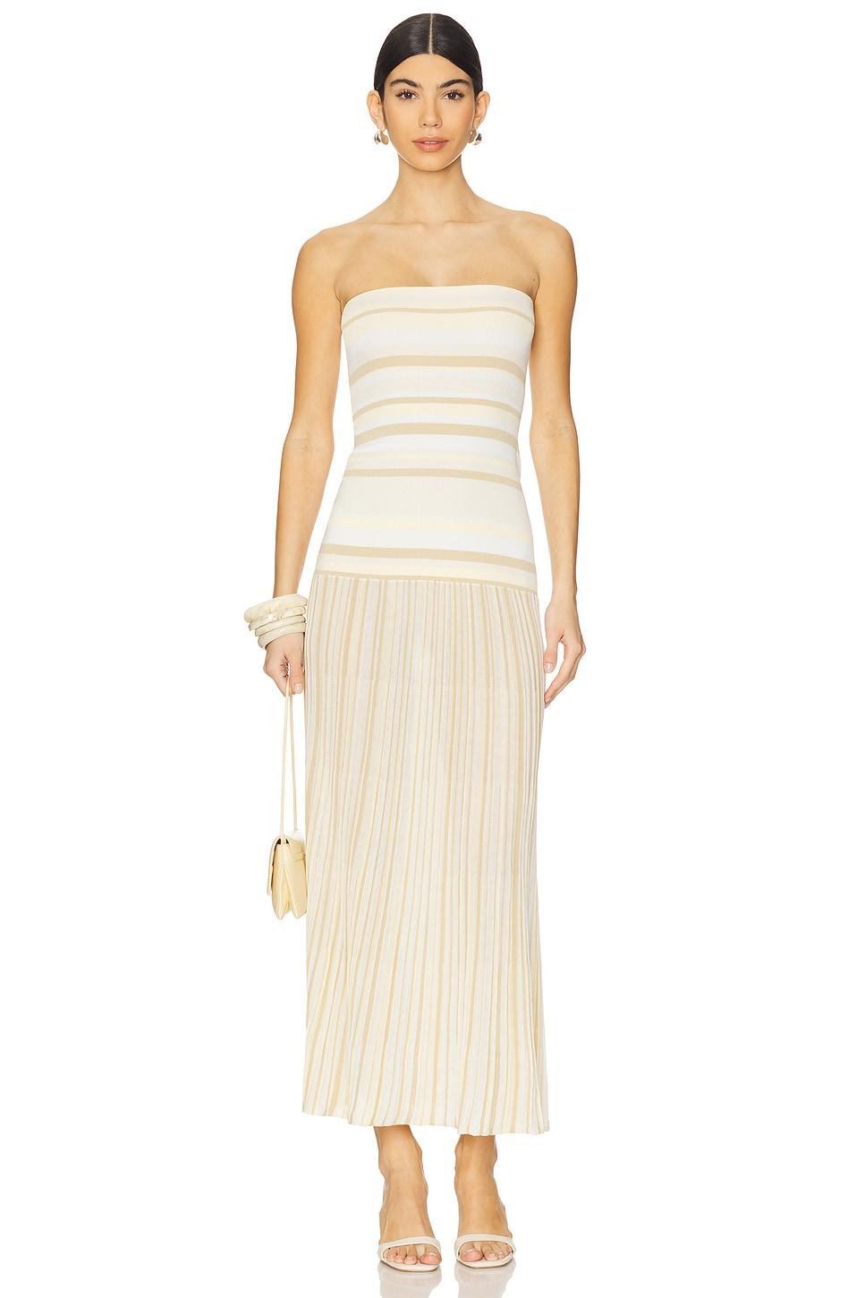 citara strapless dress