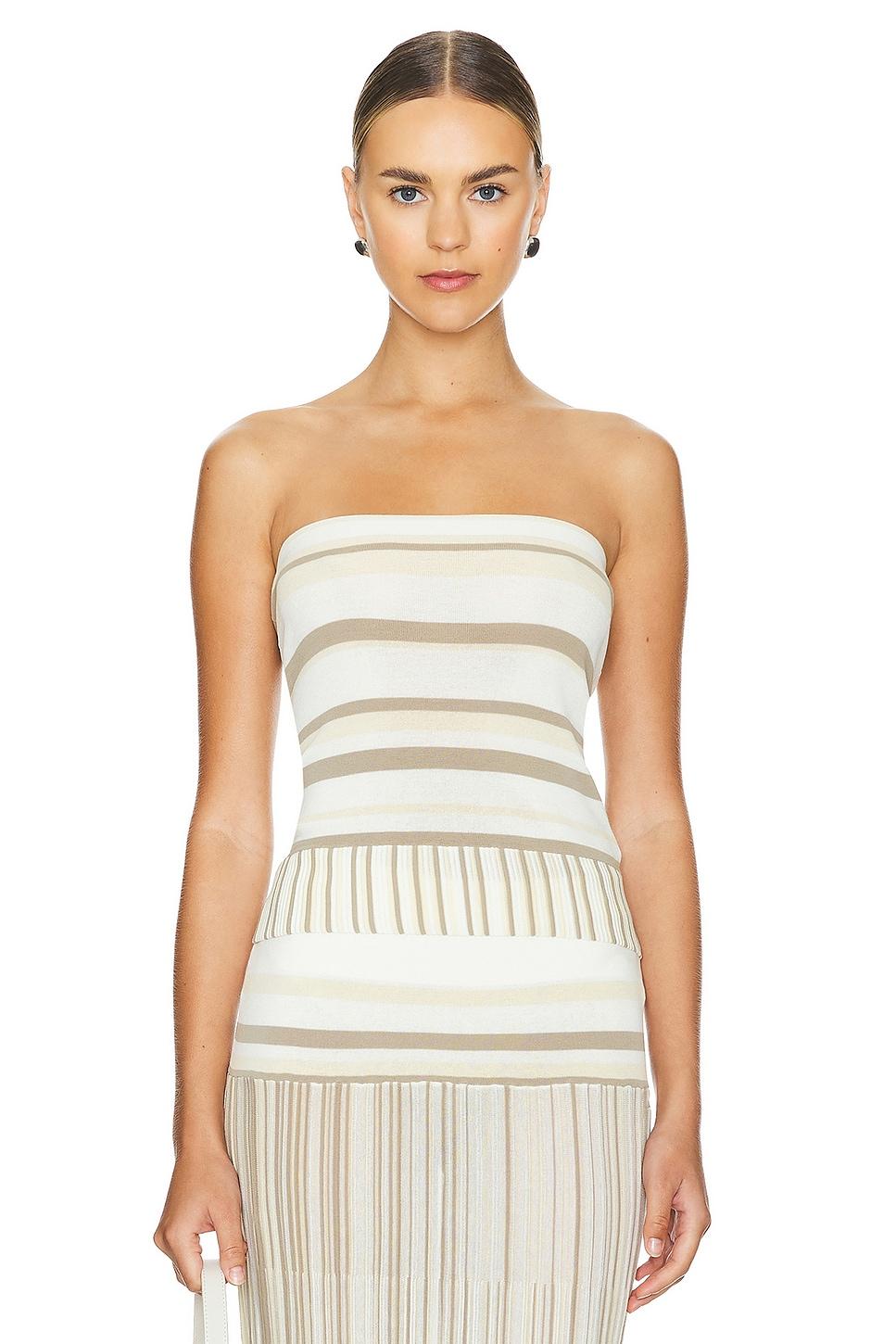 citara strapless top