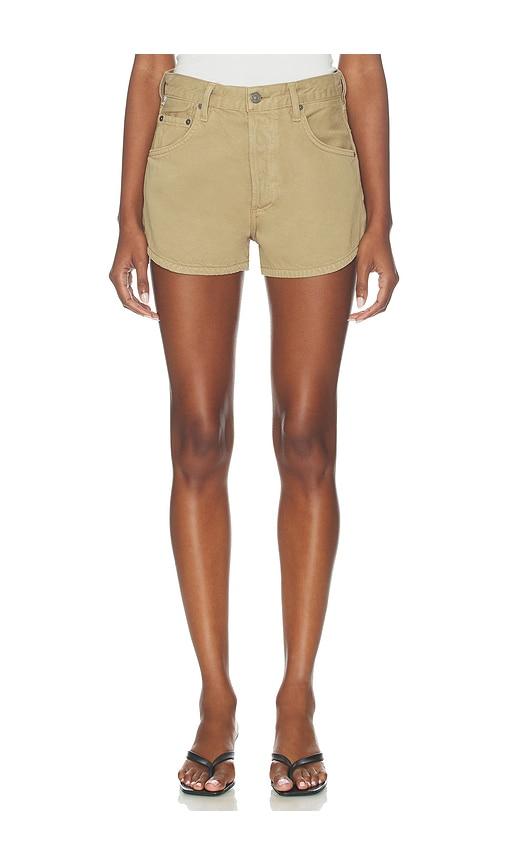citizens of humanity abita short in tan.