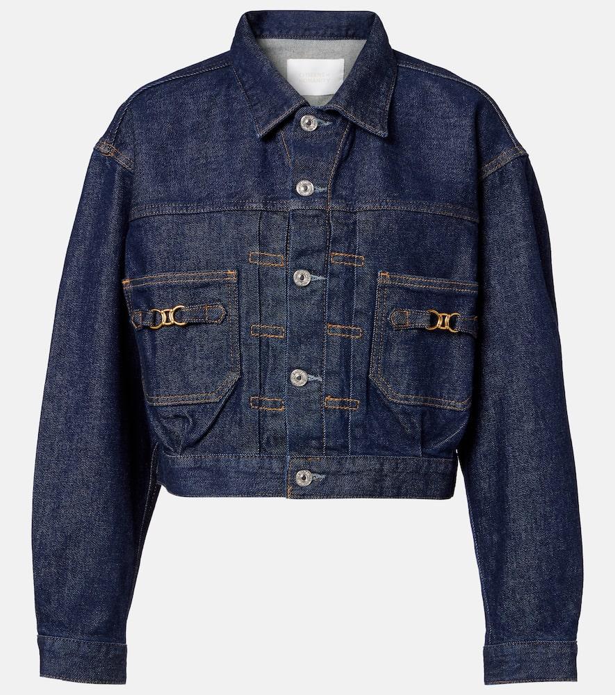 citizens of humanity alma cropped denim jacket