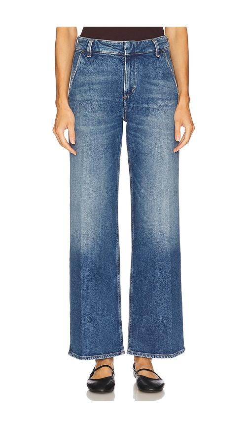 citizens of humanity annina pocket trouser in blue.