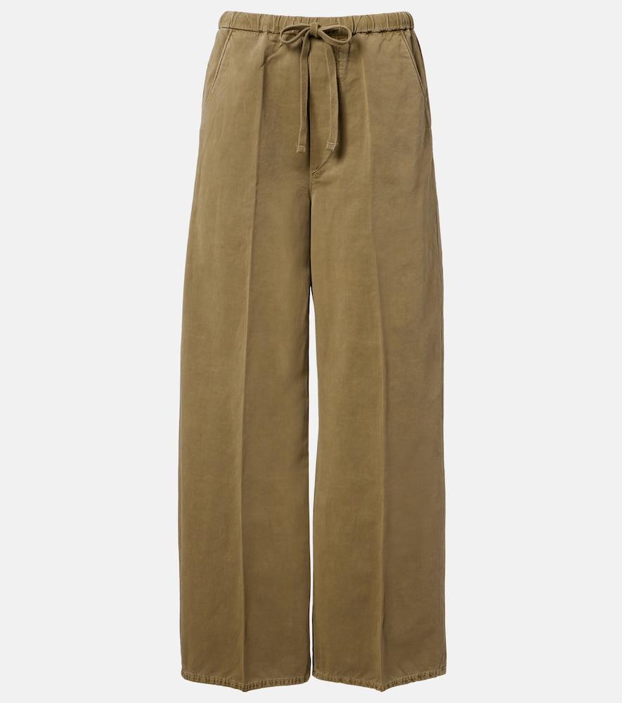 citizens of humanity aurora cotton and linen wide