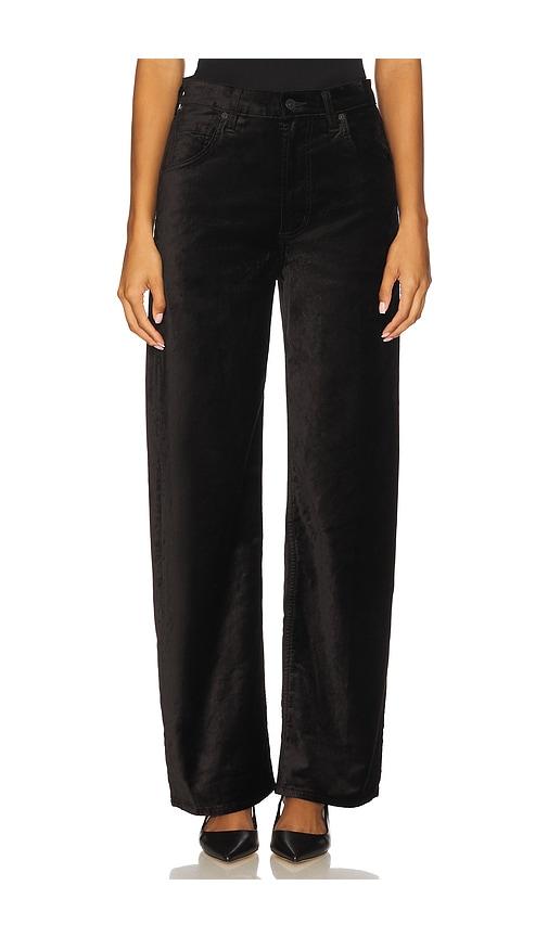 citizens of humanity ayla baggy in black.