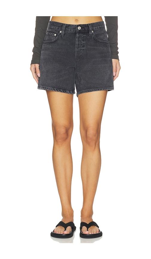 citizens of humanity billie relaxed short in black.