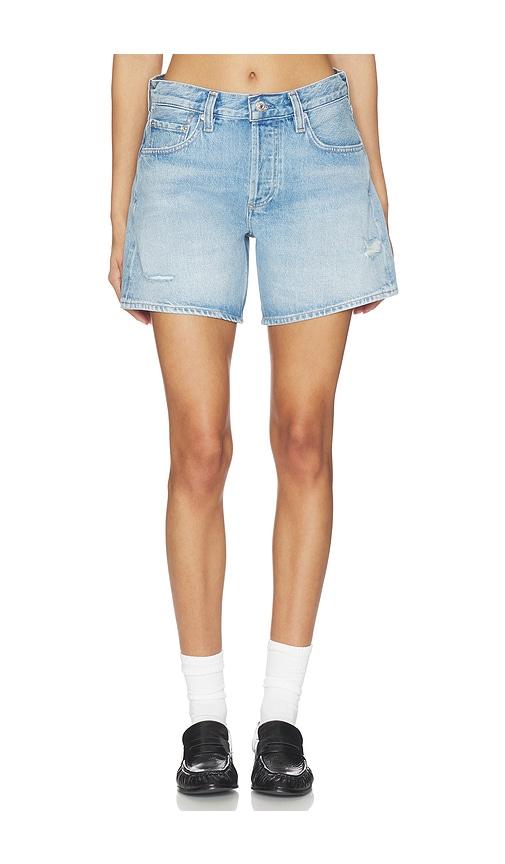 citizens of humanity billie relaxed short in blue.