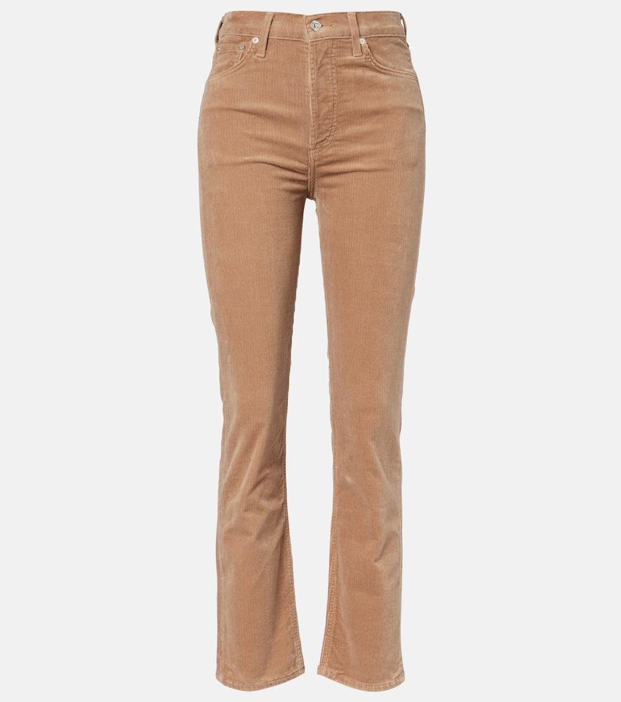citizens of humanity blaine cotton corduroy straight pants