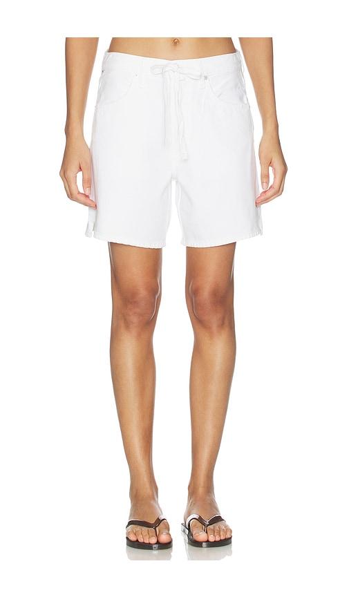 citizens of humanity brynn short in white.