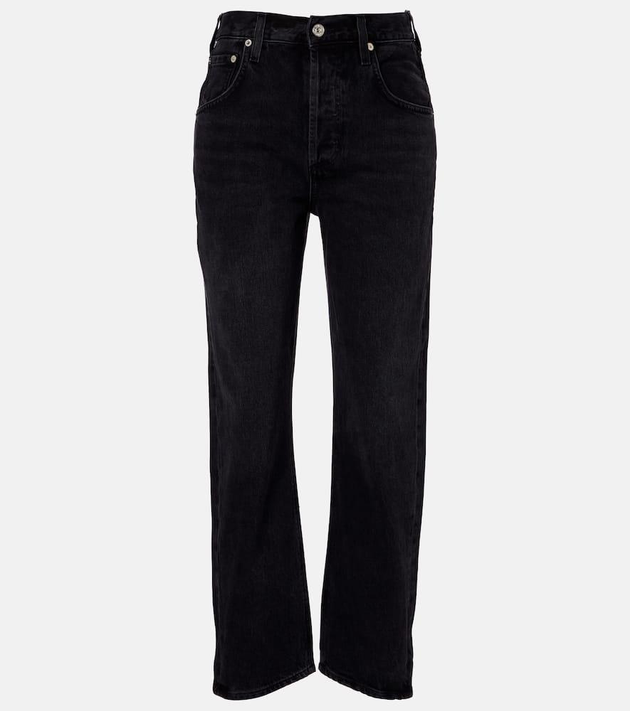 citizens of humanity dahlia cropped straight jeans