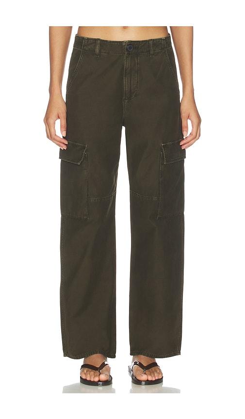 citizens of humanity esme cargo trouser in army.