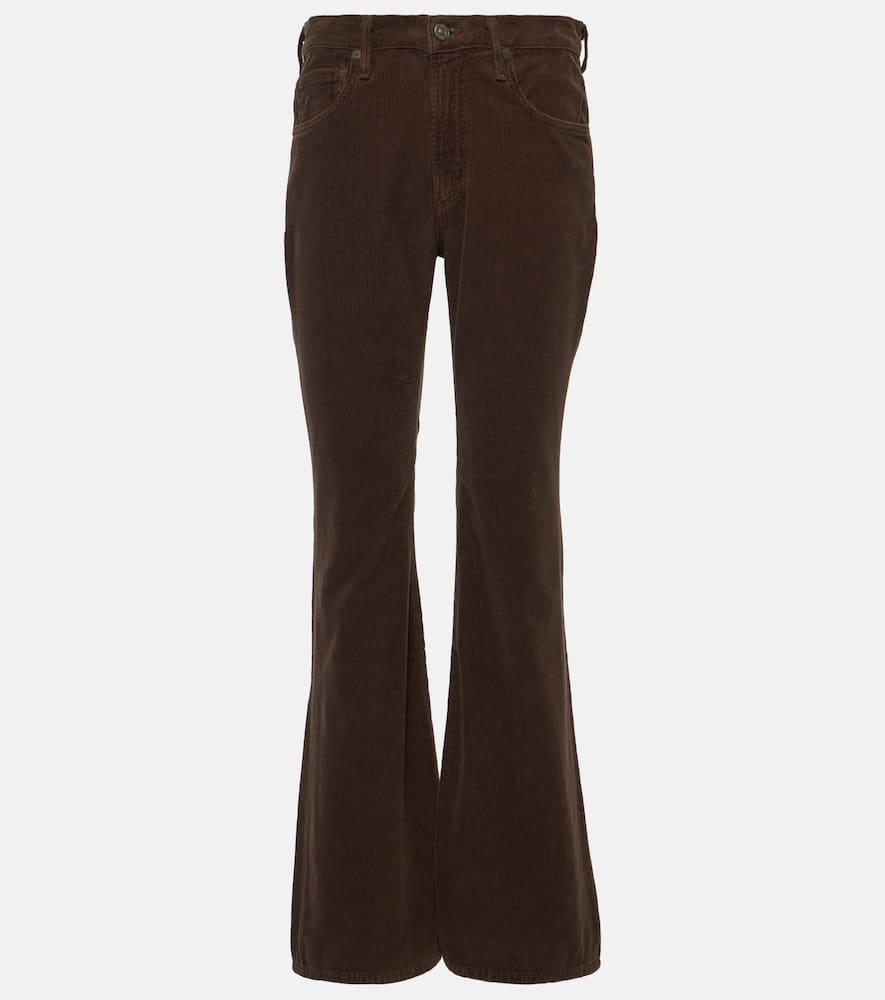 citizens of humanity isola corduroy flared pants