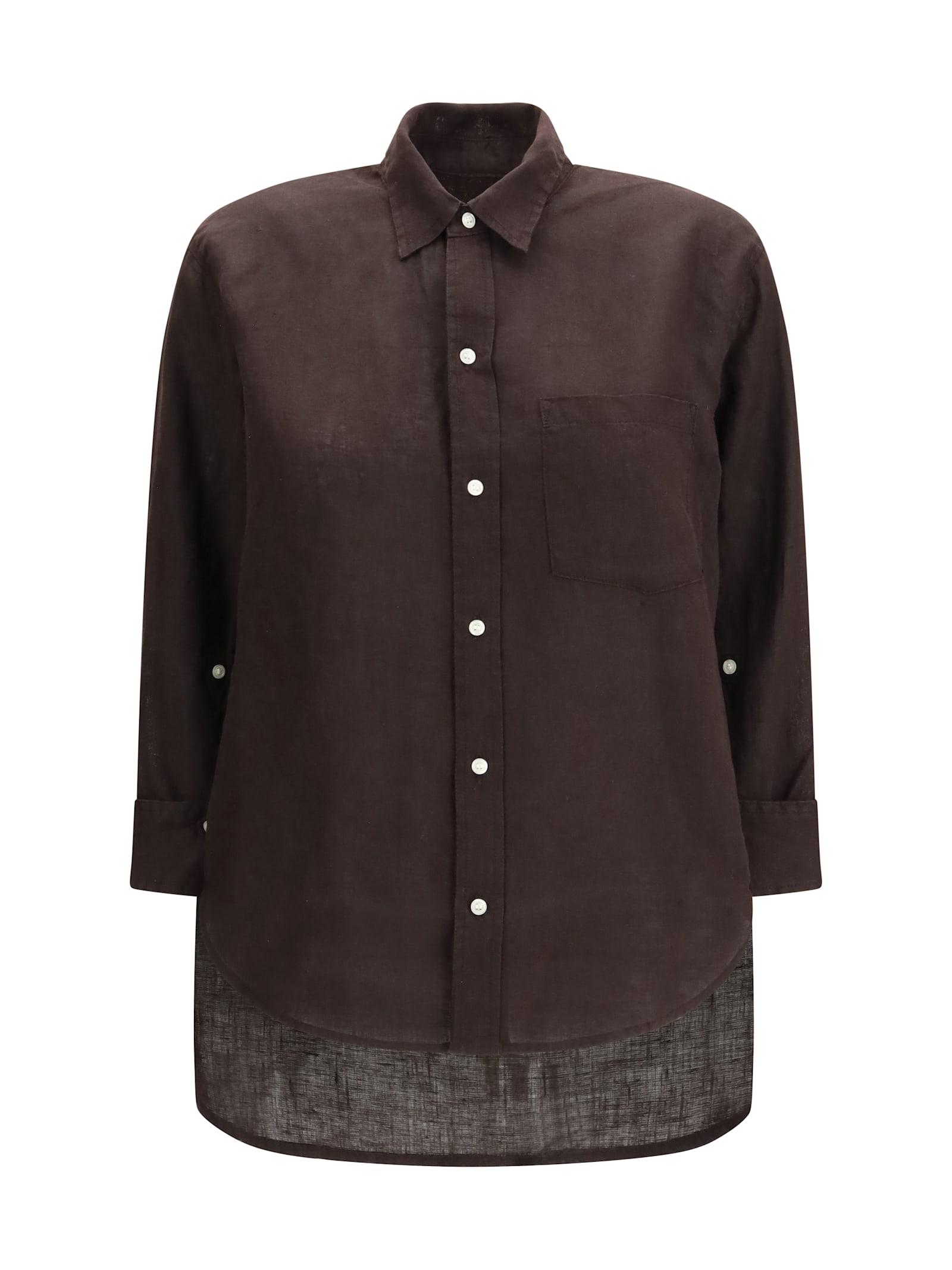 citizens of humanity kayla linen shirt