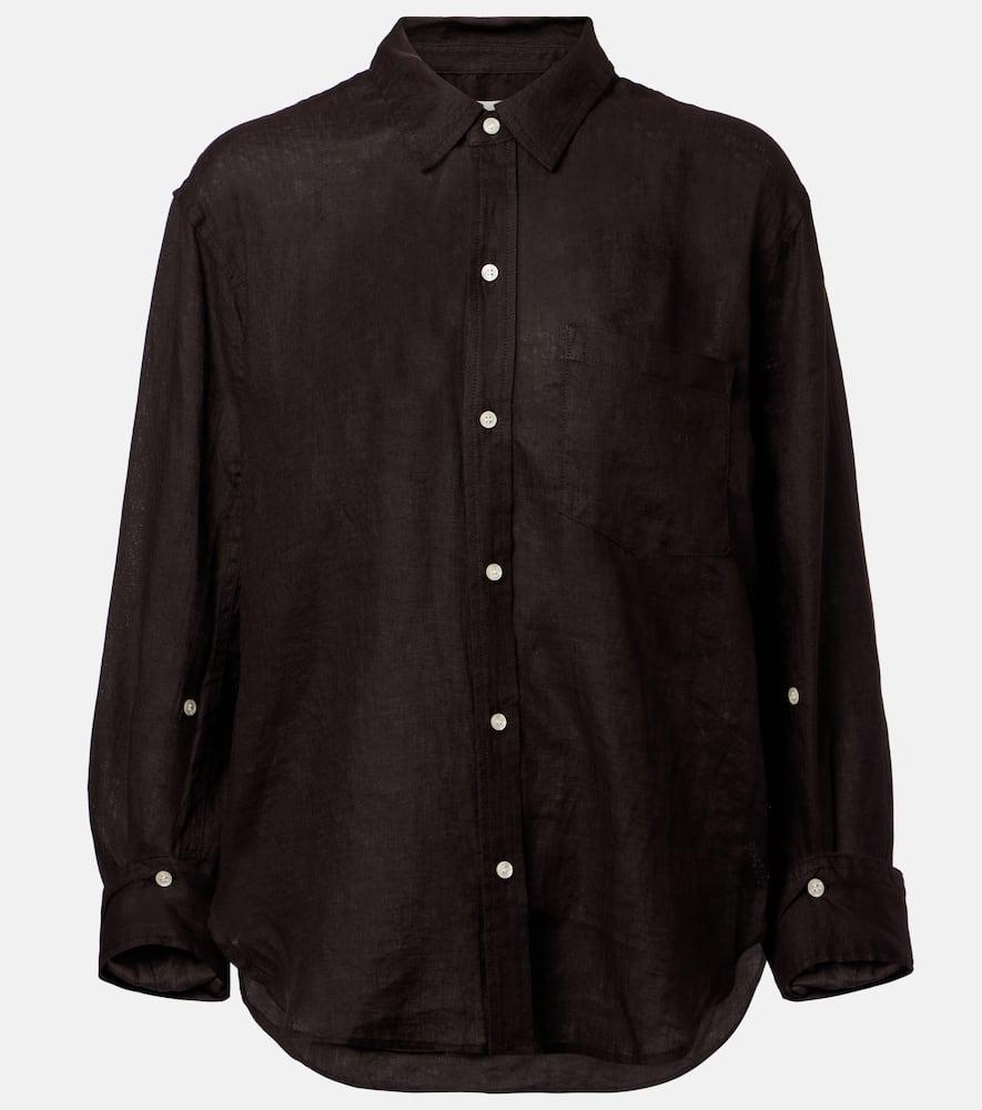 citizens of humanity kayla linen shirt