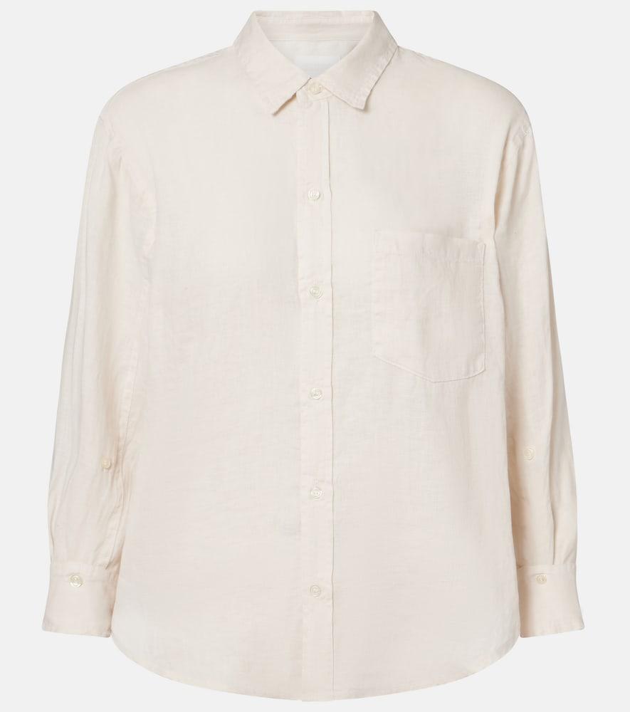 citizens of humanity kayla shrunken linen shirt