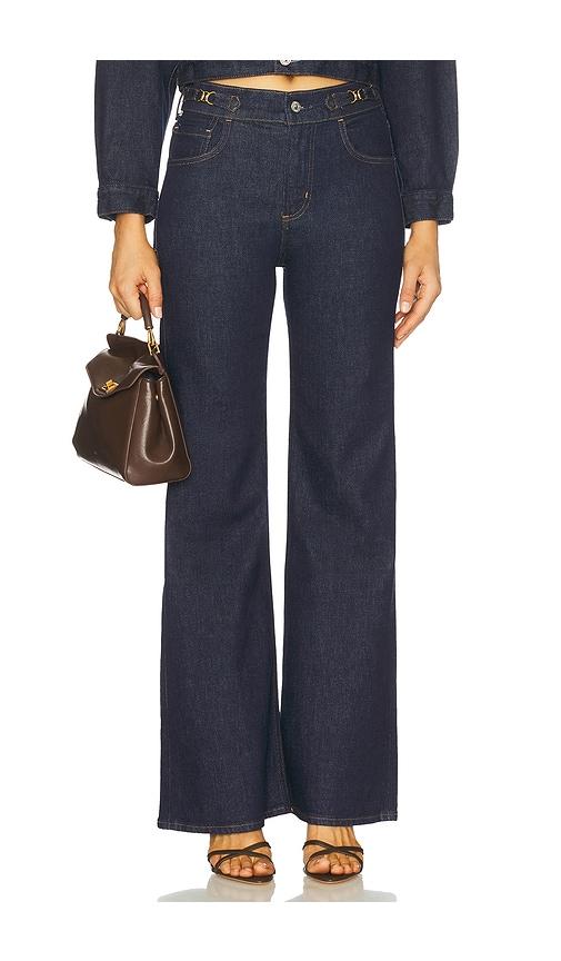 citizens of humanity kimberly flare jeans in blue.