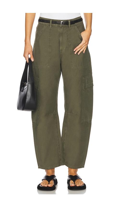 citizens of humanity marcelle cargo in olive.