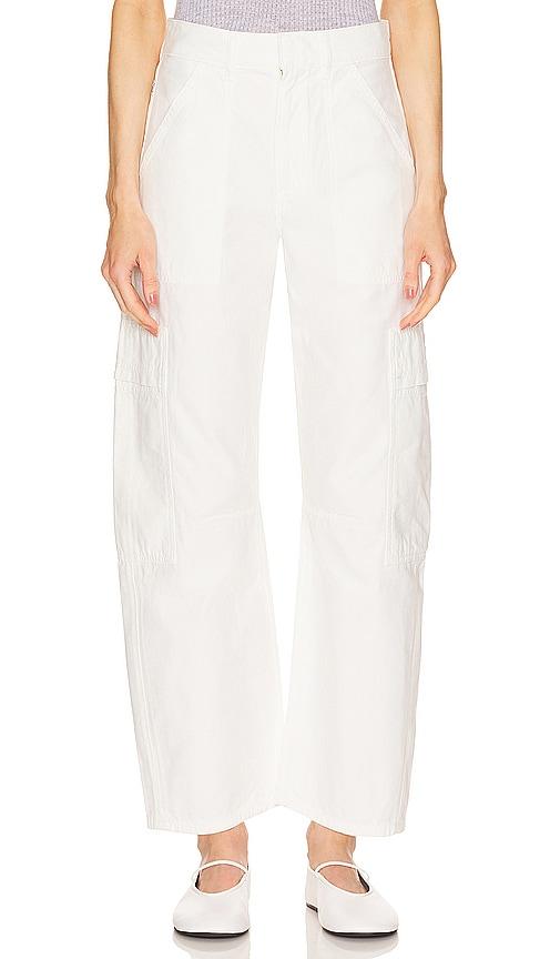 citizens of humanity marcelle cargo in white.