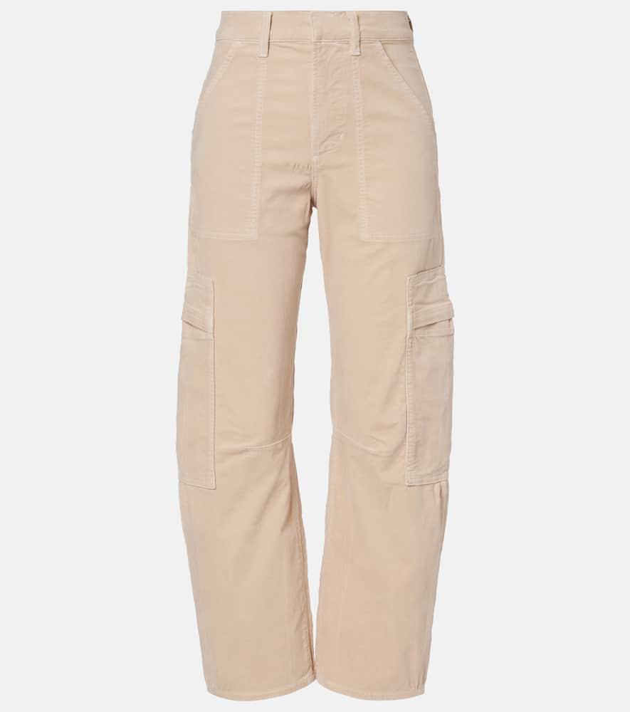 citizens of humanity marcelle cotton corduroy cargo pants