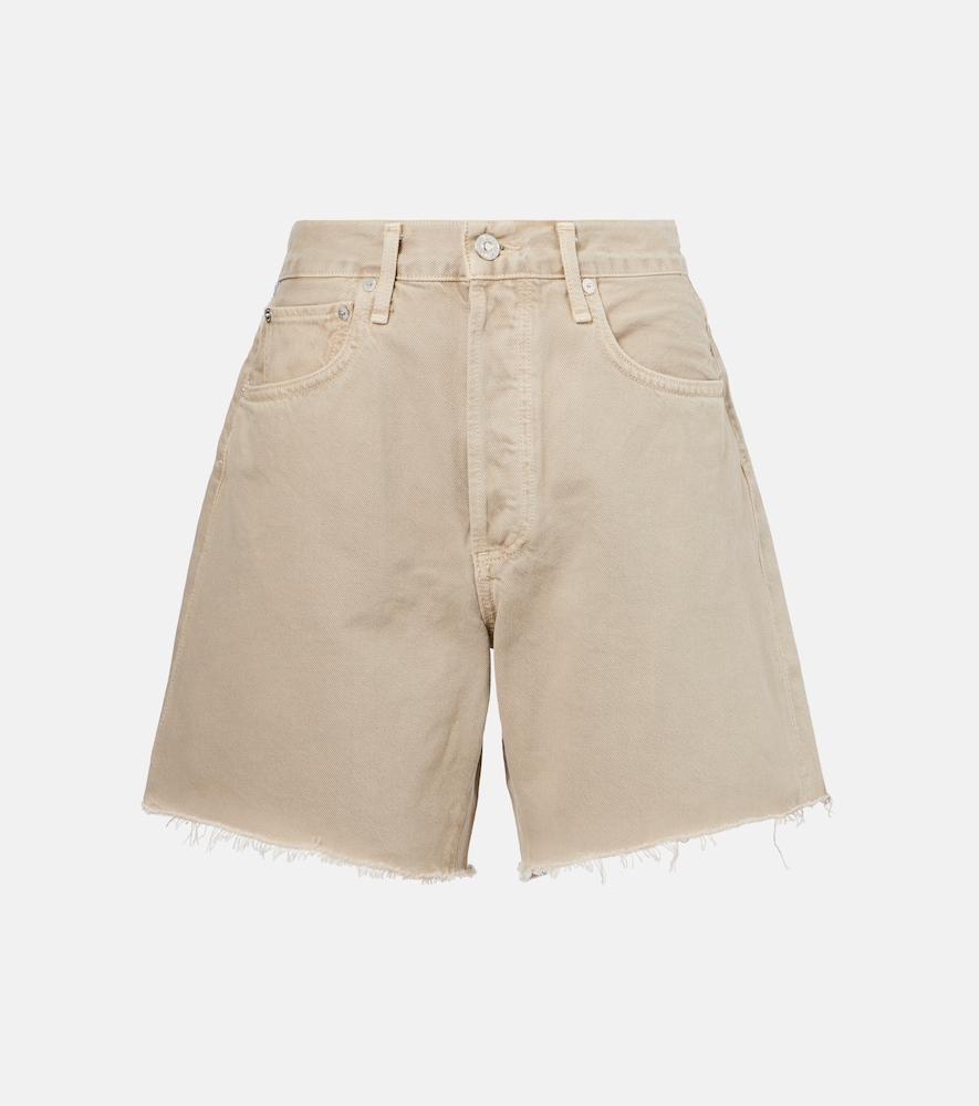 citizens of humanity marlow long denim shorts