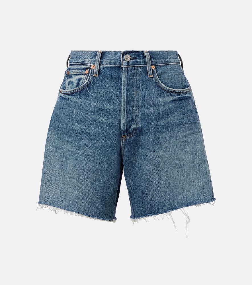citizens of humanity marlow long denim shorts