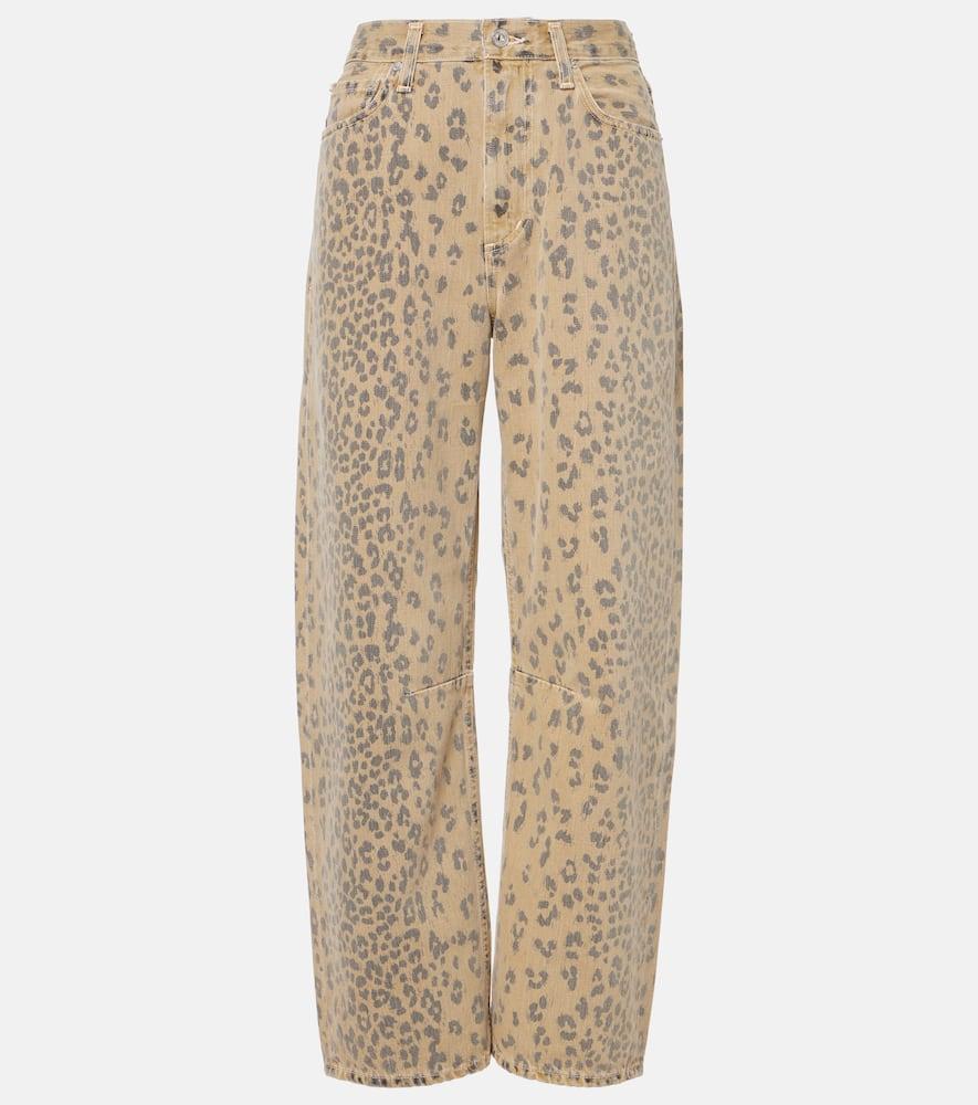 citizens of humanity miro printed barrel