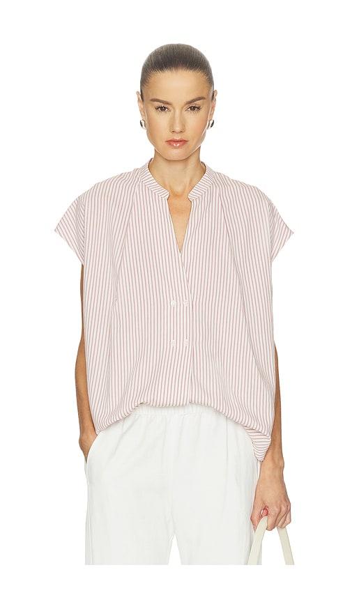 citizens of humanity penelope blouse in red.