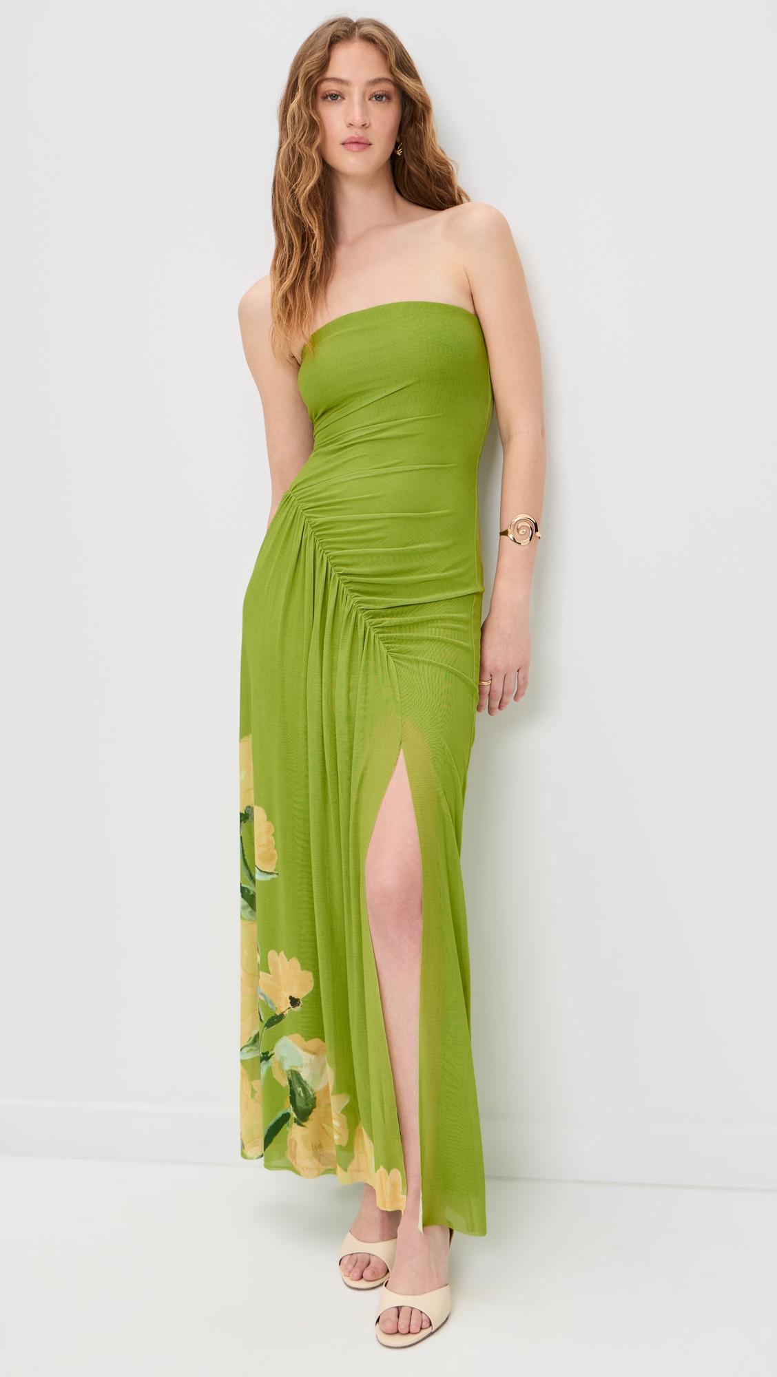 citrina strapless dress