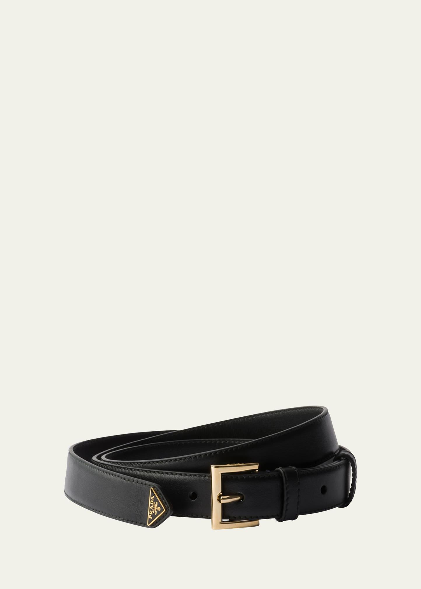 city calf leather belt