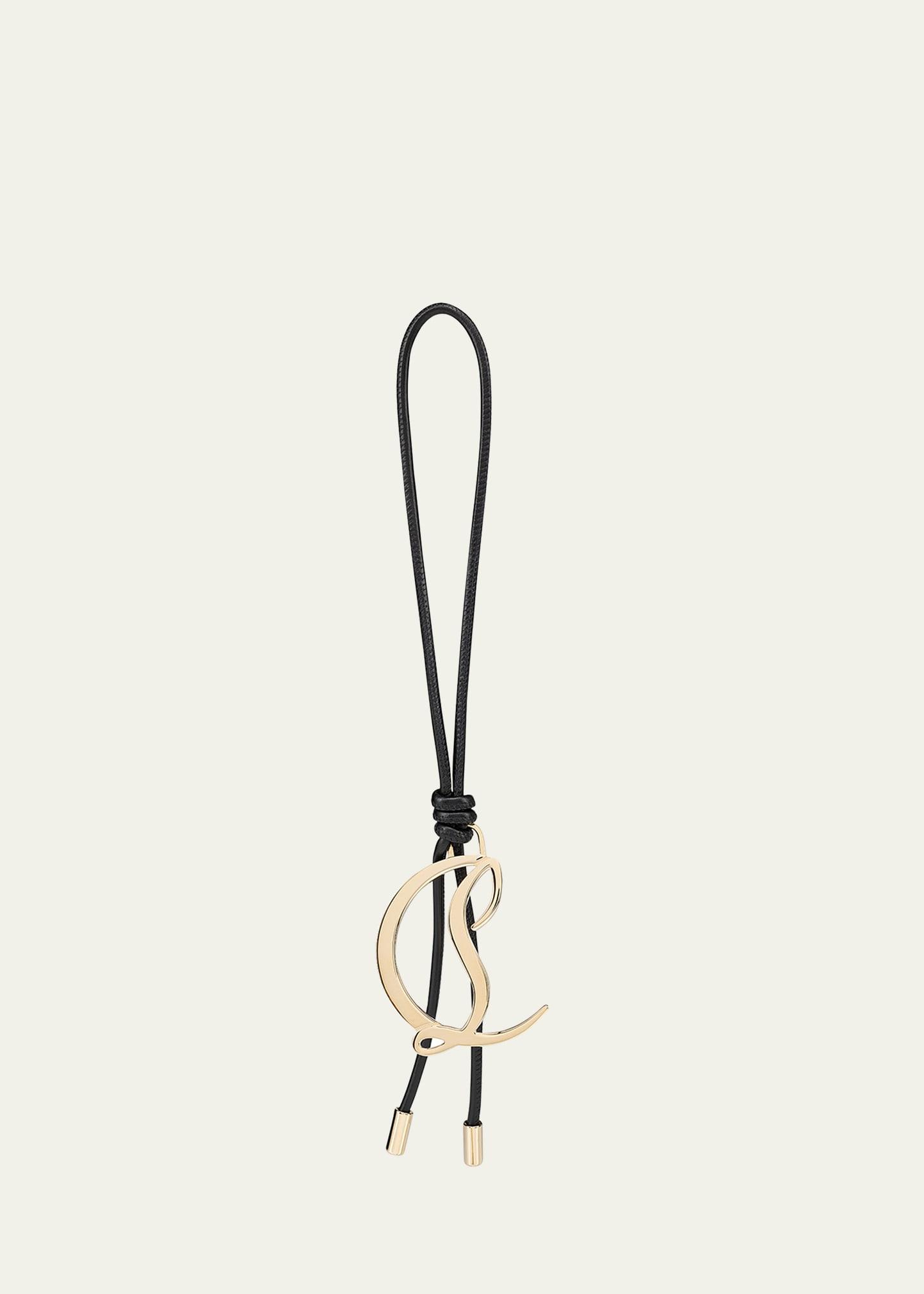 cl logo strings bag charm
