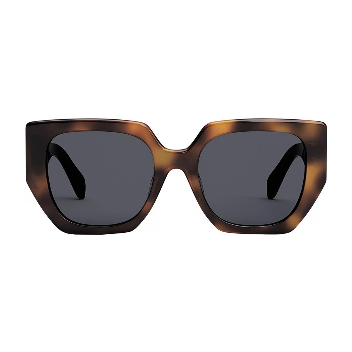cl40239f 53a marrone acetate occhiali sole - women