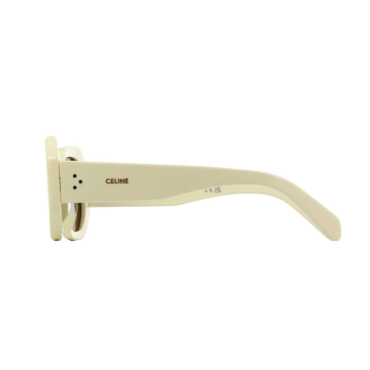 cl40255i 25e bianco acetate occhiali sole - women