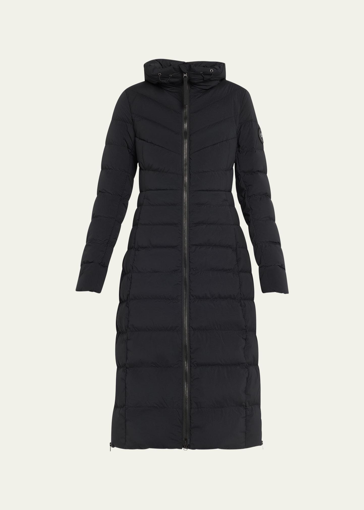 clair long coat black label