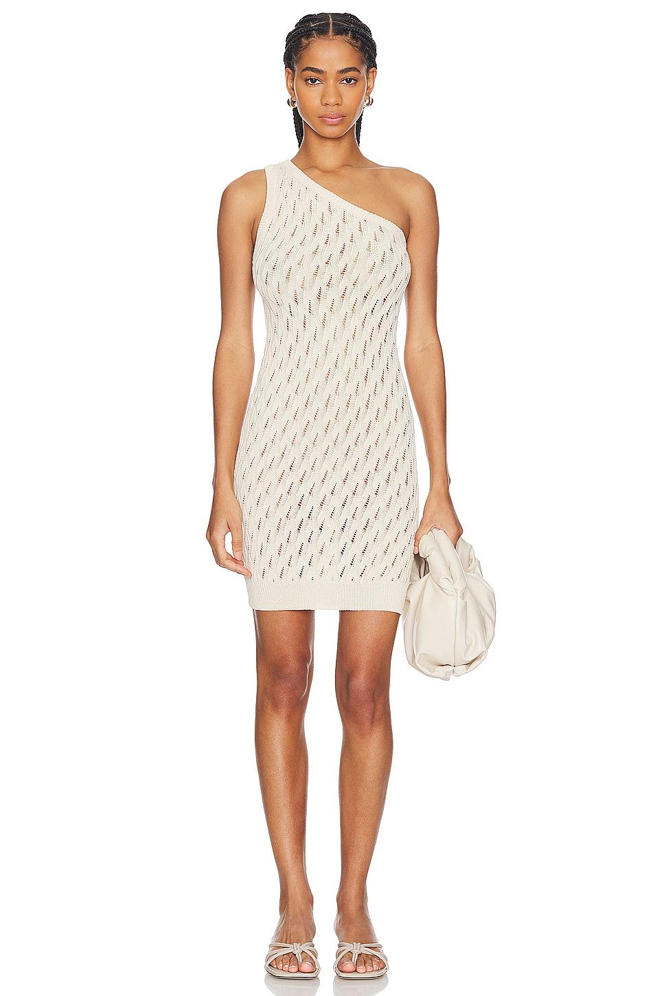 claire one shoulder mini dress