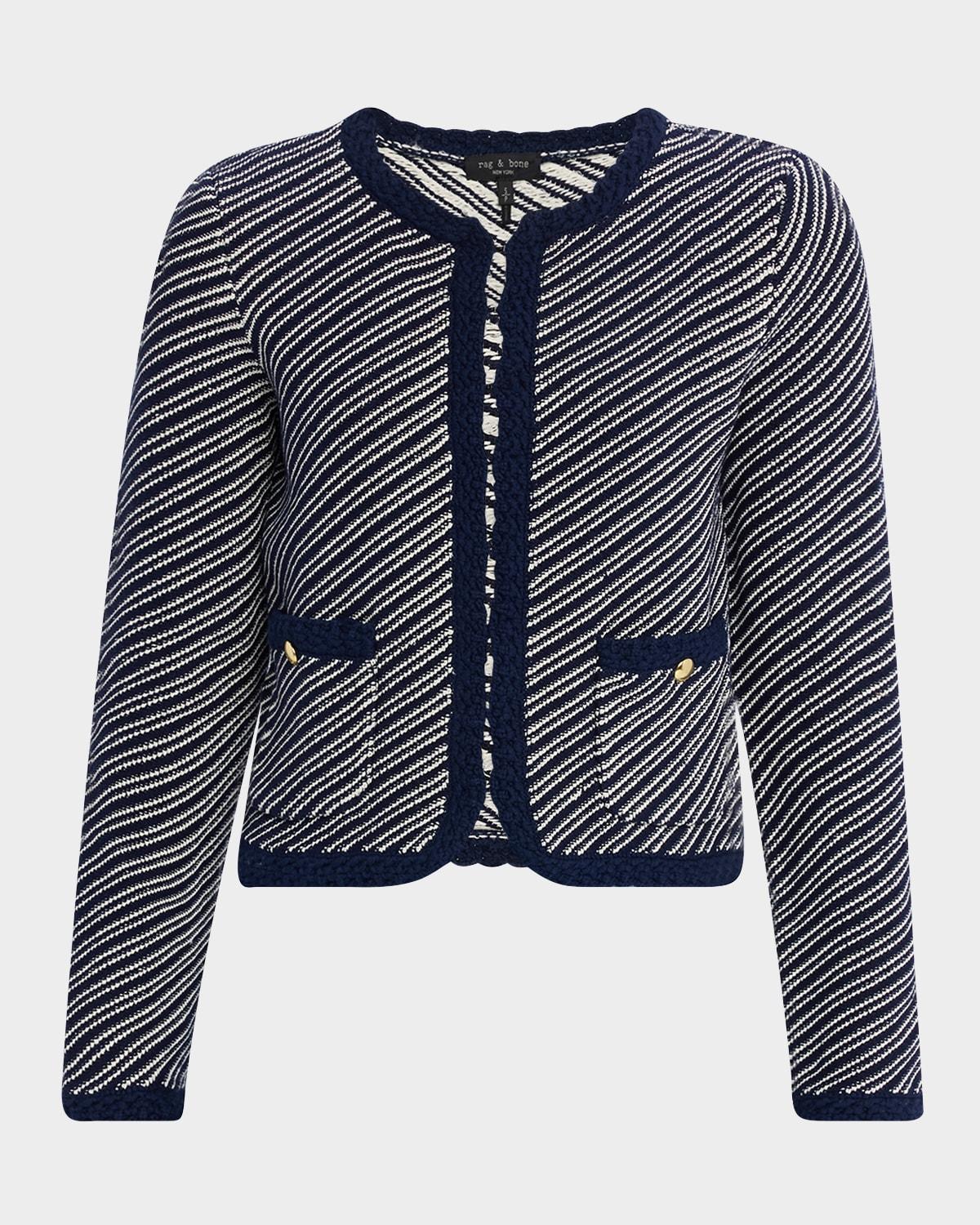 claire tailored cardigan