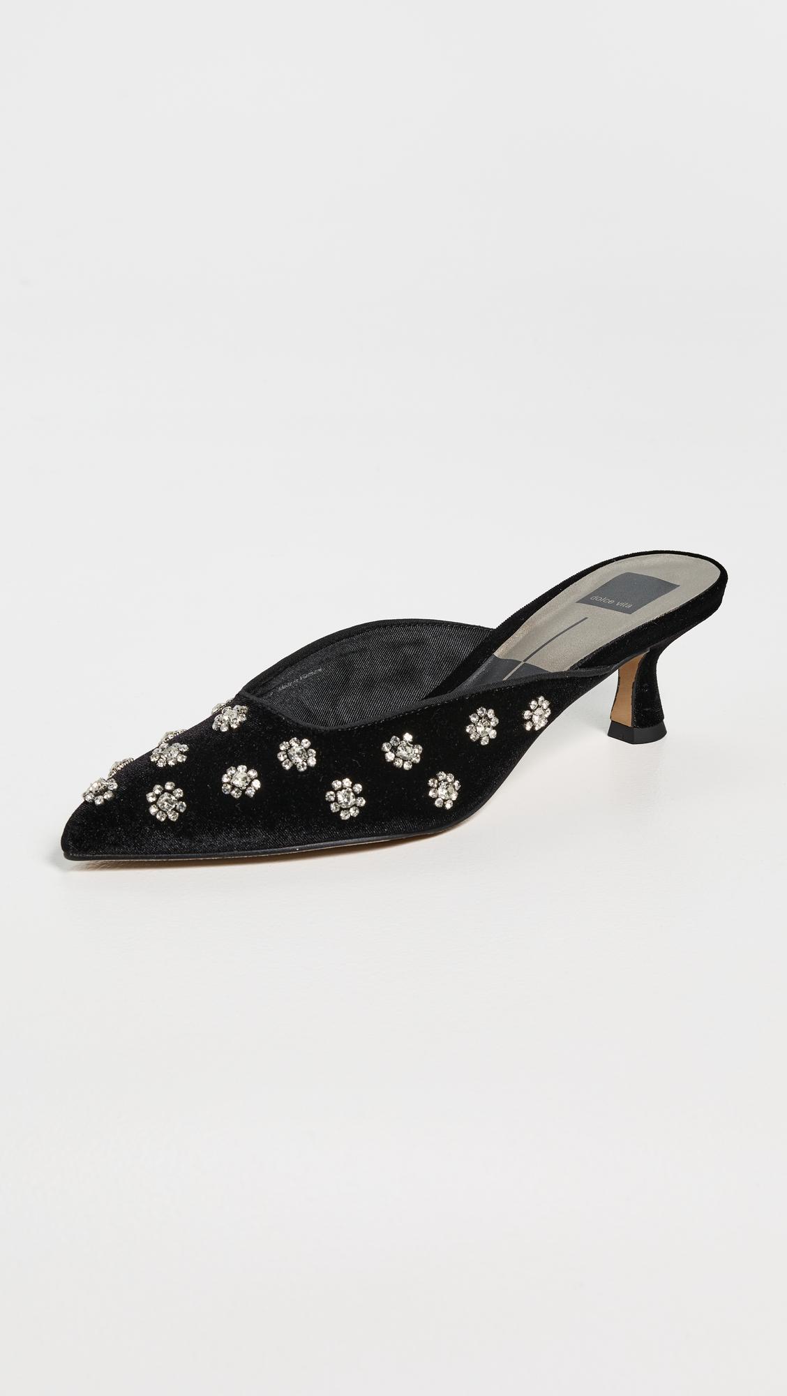 clara embellished mules