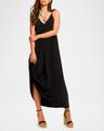 clara v-neck maxi dress