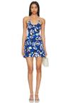 clarisse halter mini dress