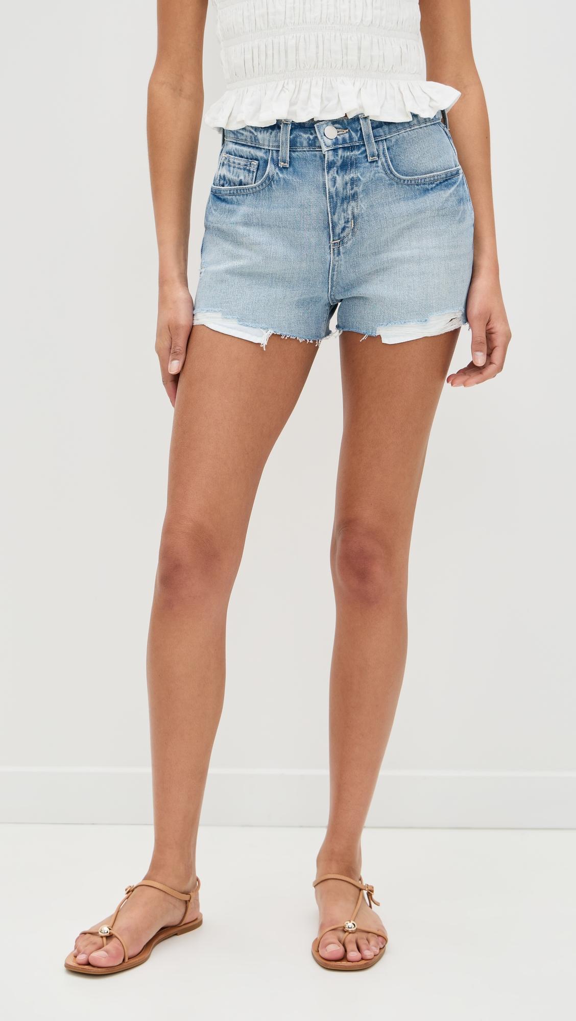 clark high rise shorts