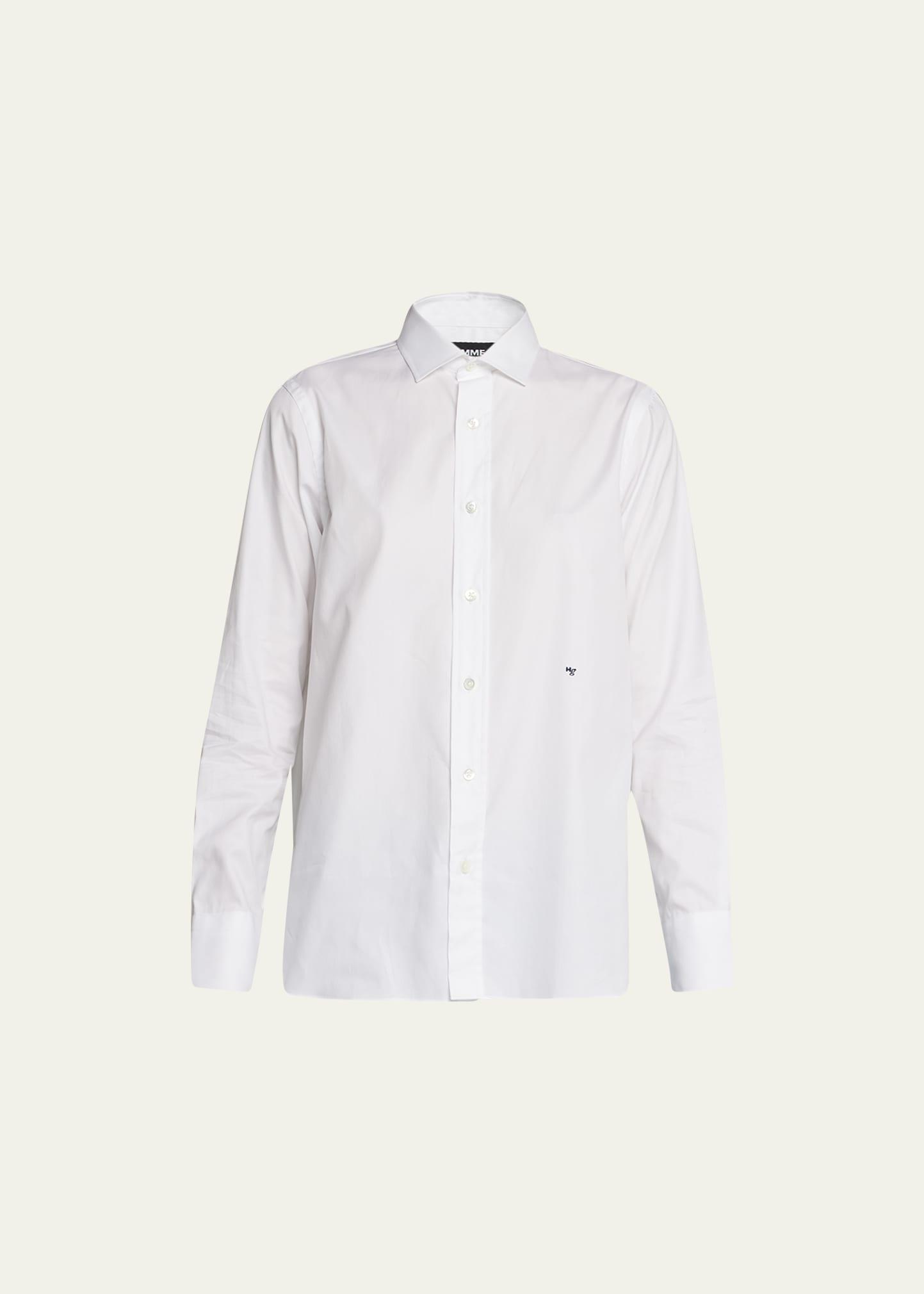 classic button-up cotton shirt