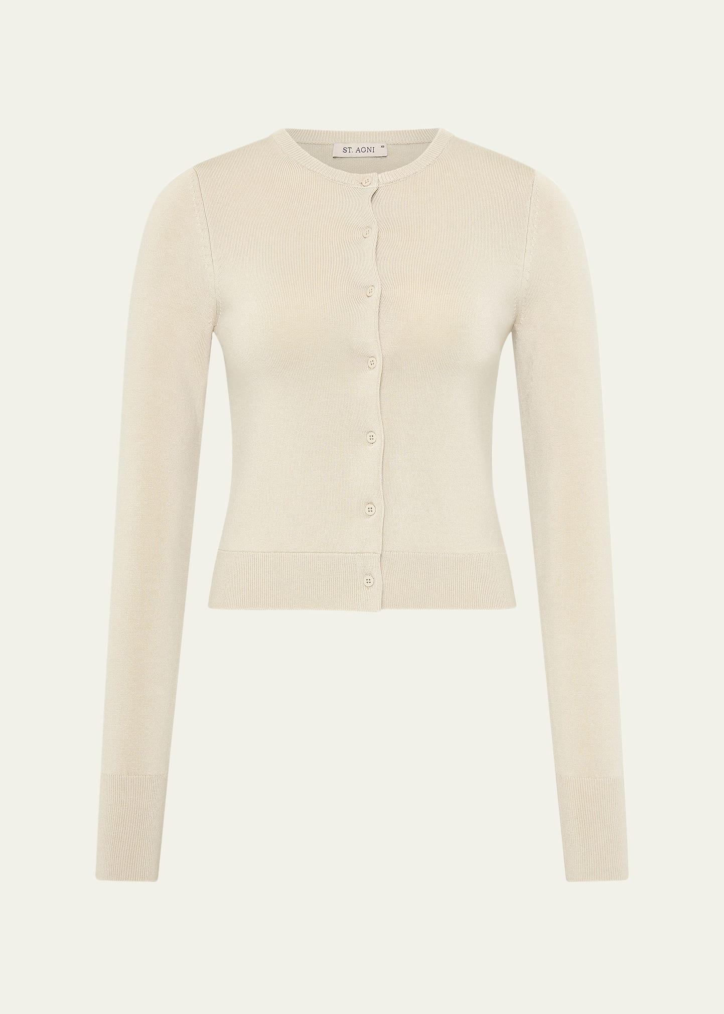 classic knit cardigan