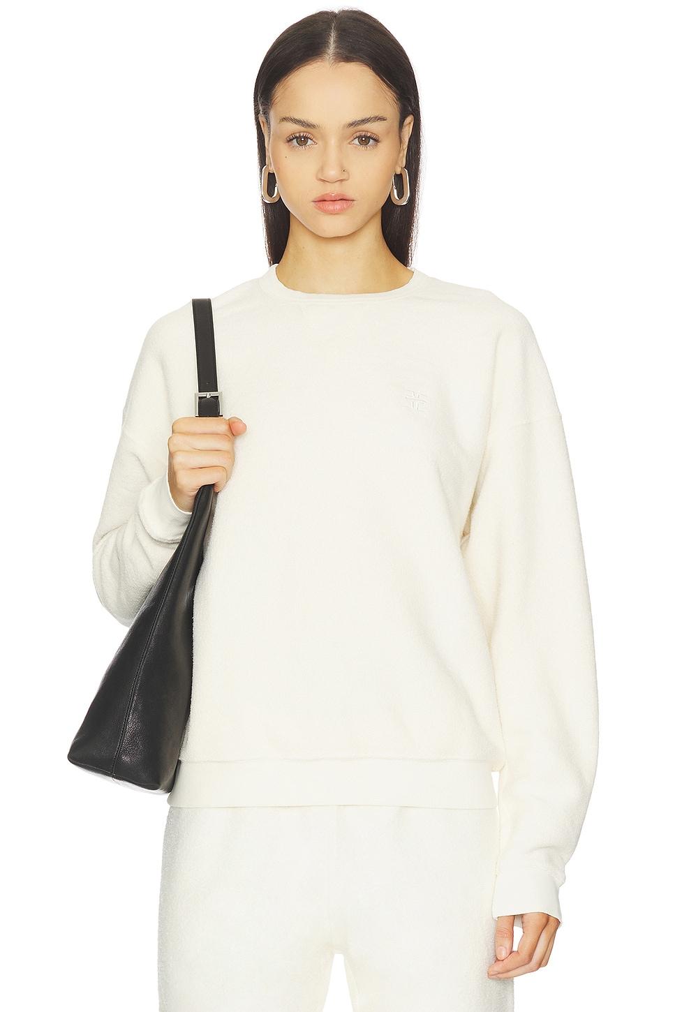 classic reverse french terry crew sweatshirt