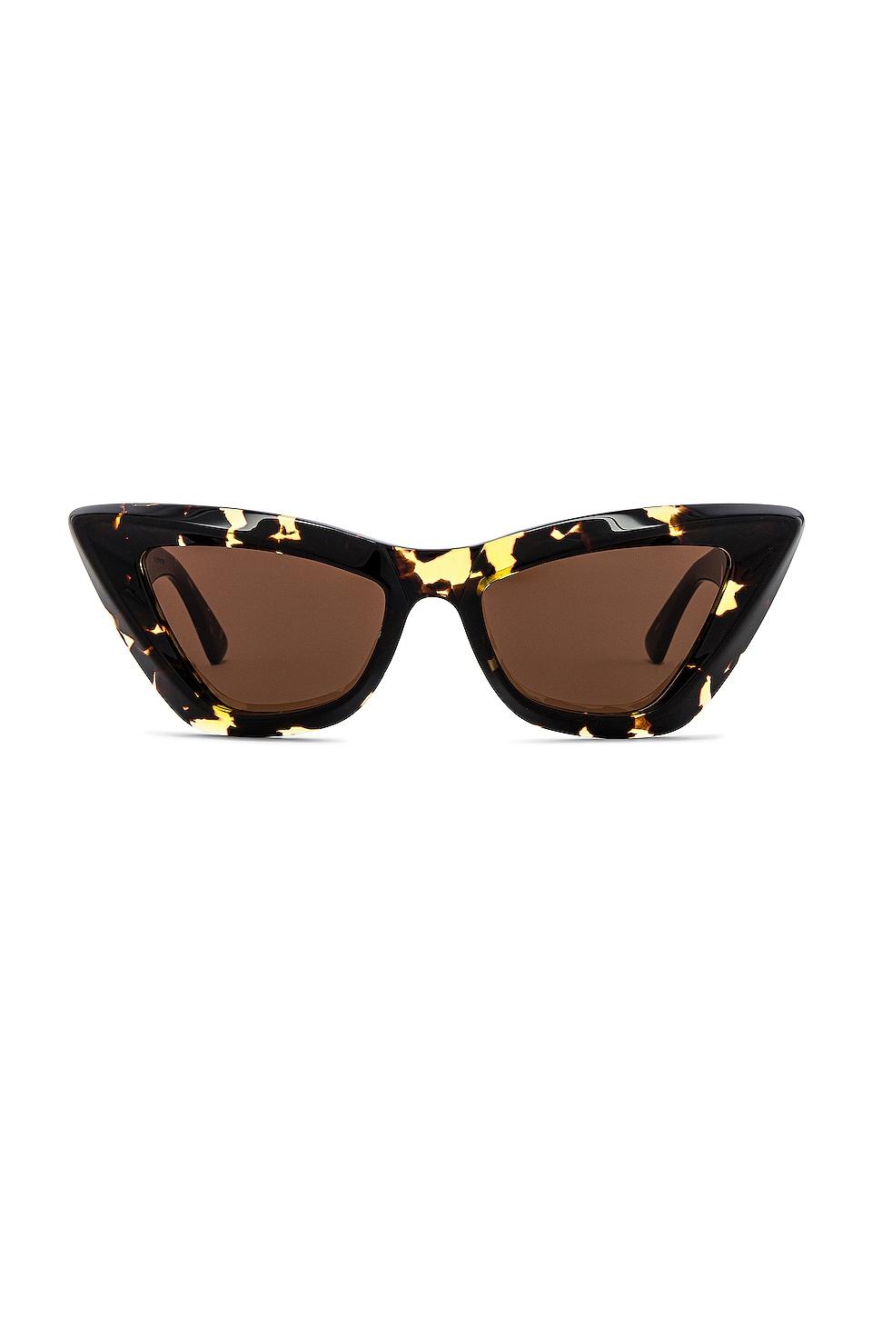 classic ribbon cat eye sunglasses
