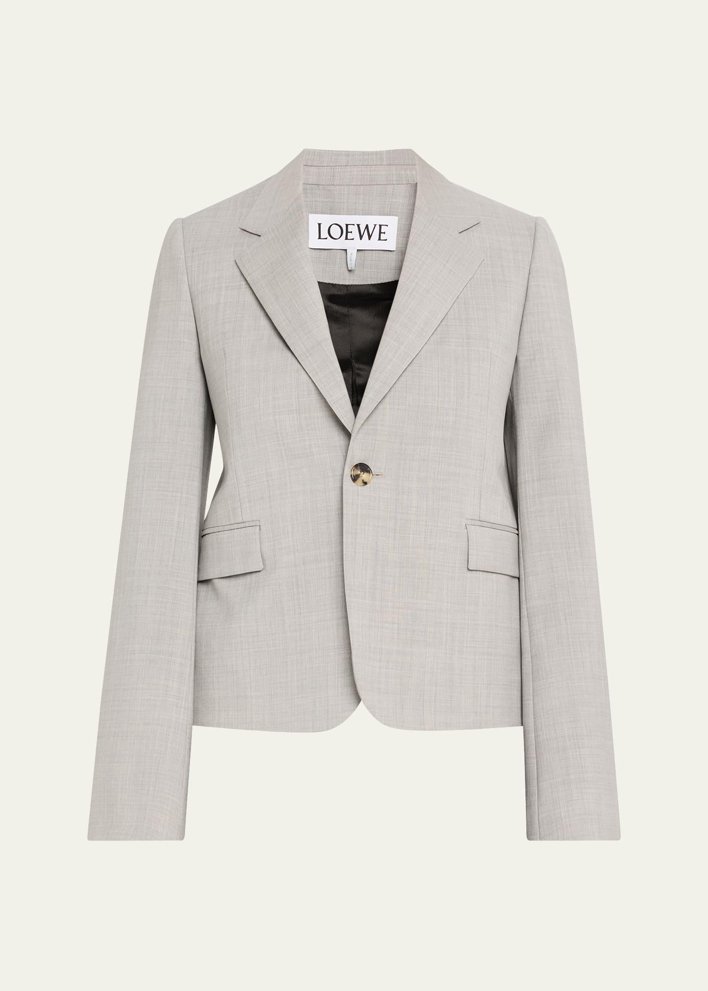 classic single-breasted blazer