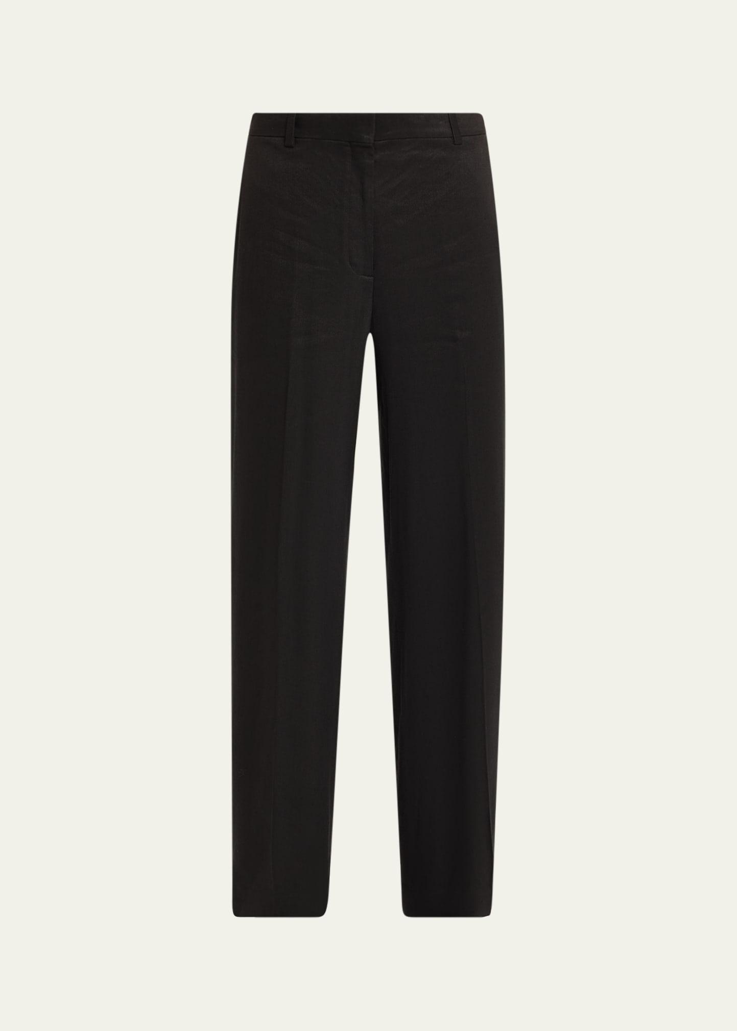 classic straight-leg trousers